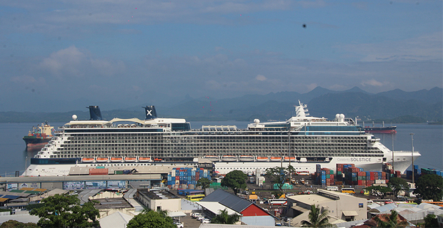 Tourists On Board Cruise Liner Celebrity Solstice Impressed With Locals