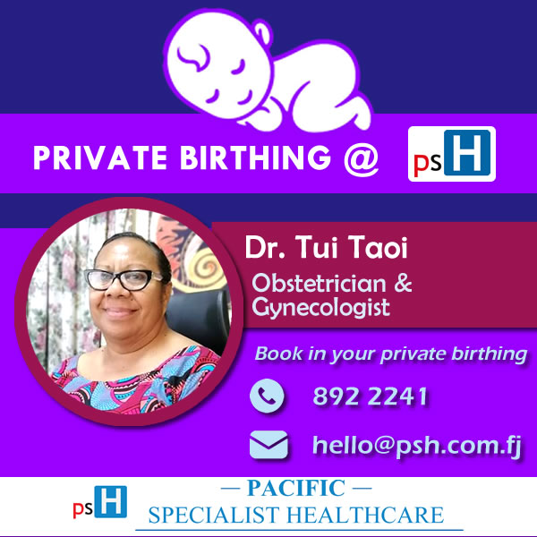 Pacific Specialist Healthcare - Private Birthing