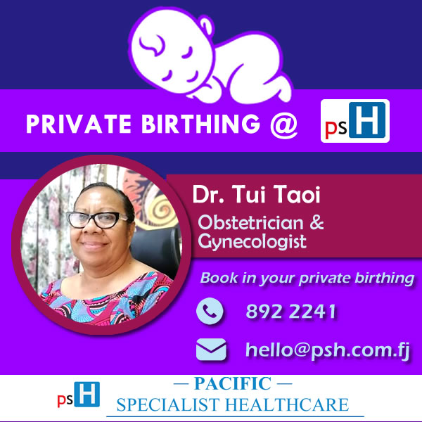 Pacific Specialist Healthcare - Private Birth