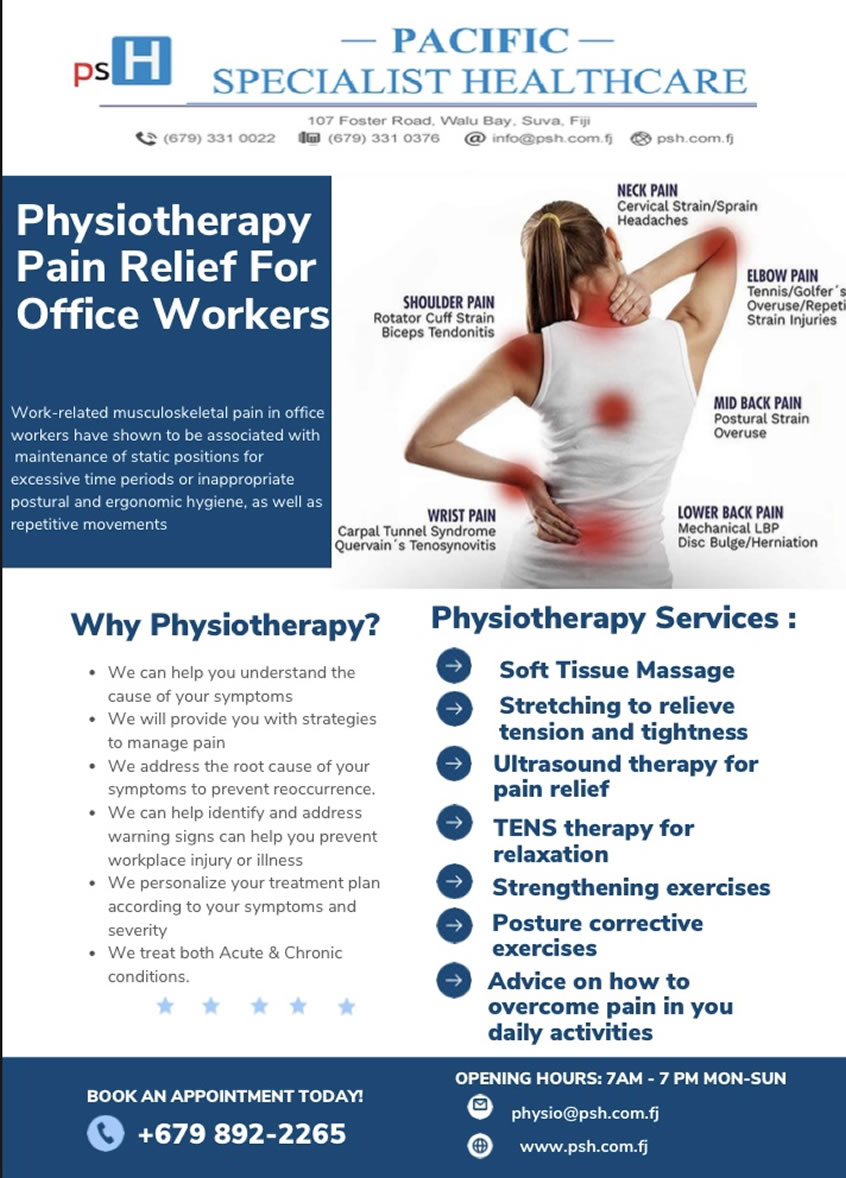 Pacific Specialist Healthcare - Physiotherapy