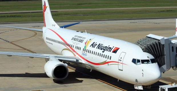 Air Niugini aircraft aborts take‑off after an engine failure