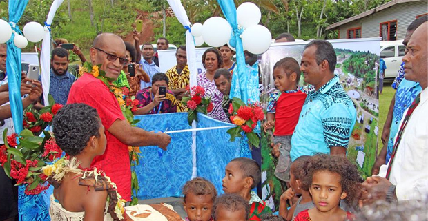 Usamate commissions water project in Nakavika, Macuata