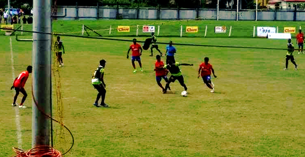 The Suva Sangam soccer team thrashes Nadroga on day two of TISI Sangam Convention