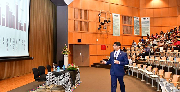 USP student wants the government to set up centers to teach people English