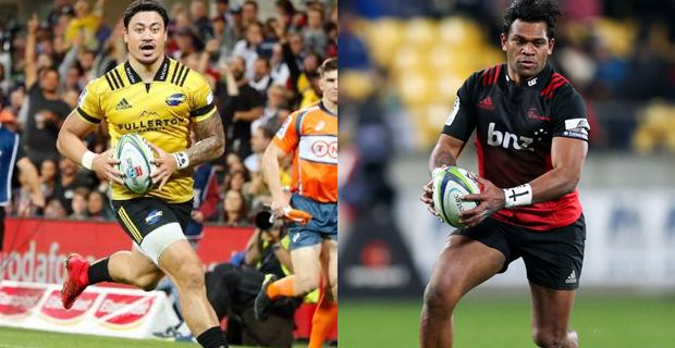 Lam versus Tamanivalu in Hurricanes and Crusaders match 