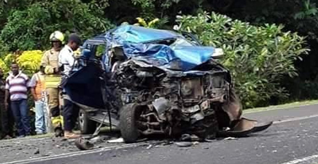 56-year-old Man, 6-year-old son and another man still admitted in Taveuni Hospital after road accident along 