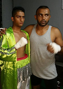 Junior Wahid Khan settles record