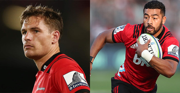 Mo'unga and Bridge to start for Crusaders on Saturday night following serious incidents while touring South Africa