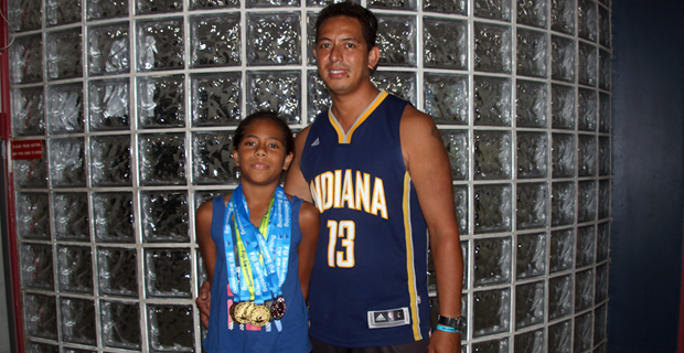 9-year-old King wins 5 gold medals and sets national record