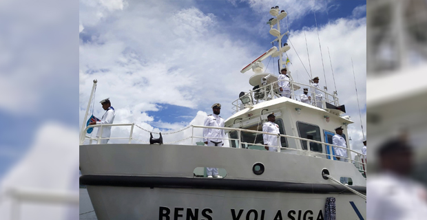 RFNS Volasiga officially handed over to Fiji Navy 