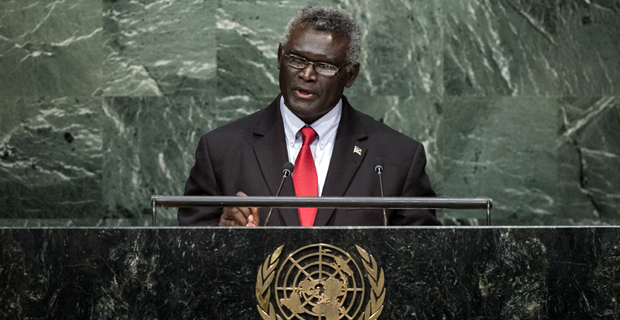 Sogavare voted in as new Solomon Islands PM for the fourth time.