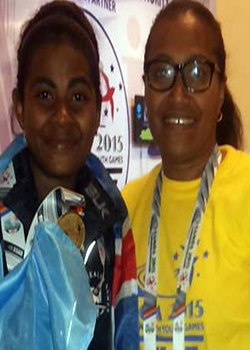 Sagone wins first Gold medal for Fiji at the Commonwealth Youth Games