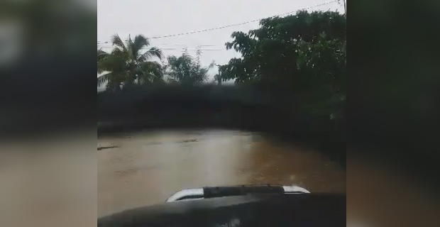 Number crossings and roads are not accessible due to flooding