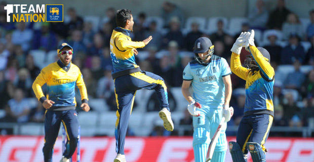 England shocked by Sri Lanka at Cricket World Cup