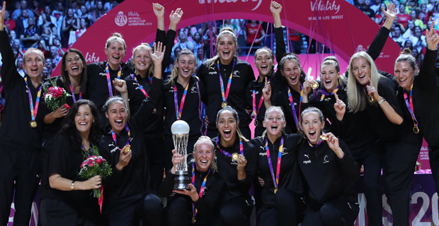 Silver Ferns take 2019 Netball World Cup
