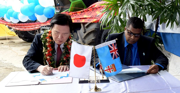 Fijian Government receives donations worth $5.8 million from the Japanese Government