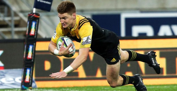 Jordie Barrett named at fullback for Hurricanes and Reds match