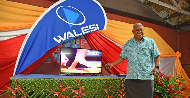Over 800 villagers in Taveuni for the first time get free to air television services