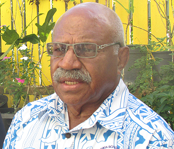Rabuka is using the Methodist Church yet again - PM