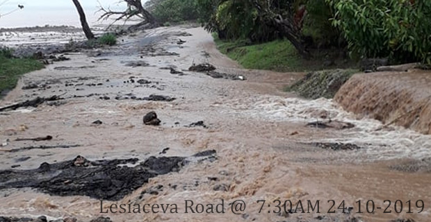 Water levels recede in part of Savusavu Town affected by flash flooding