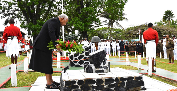 PM and disciplinary forces remember fallen comrades 19 years after RFMF mutiny