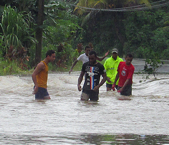 Flood warning remains in force