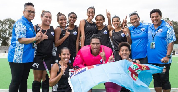 Fiji win gold at Hockey 5s