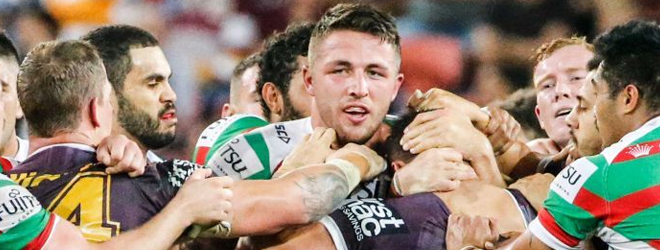 Broncos turn on theatrics with a blitz of the Rabbitohs