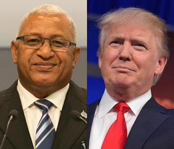 Bainimarama awaits Trump decision on Paris deal