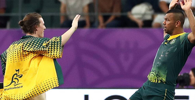 Kurtley Beale's missed tackle