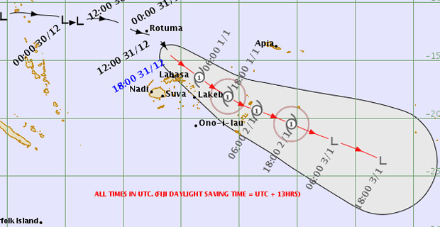 Weather Office confirms Tropical Depression is slowly moving away from the Fiji group