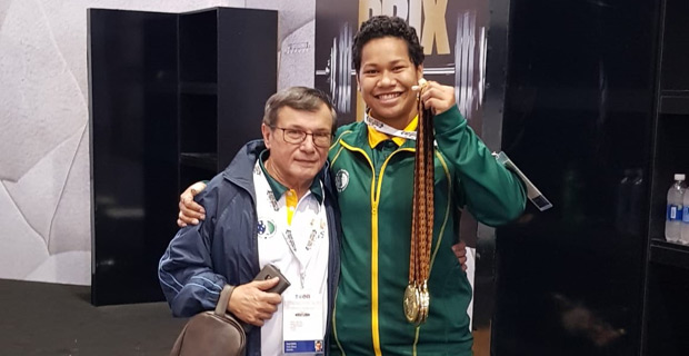 Cikamatana sets new World Junior Record at 2019 IWF Grand Prix in Lima