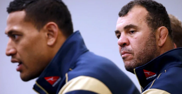 Cheika reveals furious fans threatened him over Folau