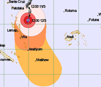 TC Pam upgraded to Category 5