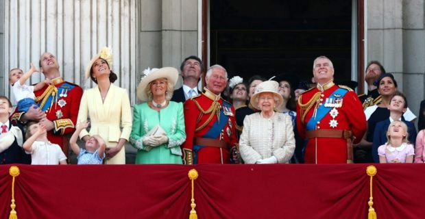 Trooping the Colour parade marks The Queen's official birthday
