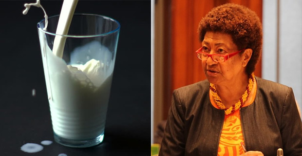 Ro Teimumu wants free milk for children from the age of 5 to 7 years