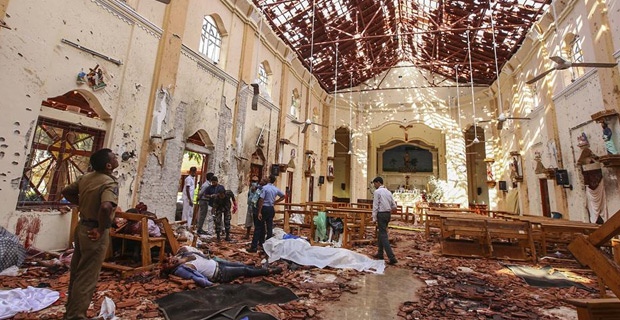 Sri Lanka placed under nationwide curfew following deadly bombings