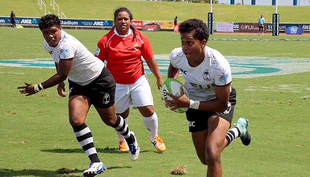 Fijiana thrash Tonga in 2nd pool match for Oceania 7s