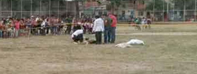Footballer shoots referee after being red carded