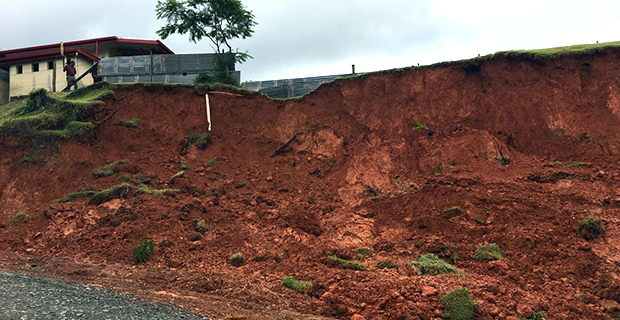 Gram Sangathan School closes a classroom near landslide area