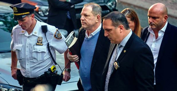 Movie mogul Harvey Weinstein arrested on rape and criminal sex act charges