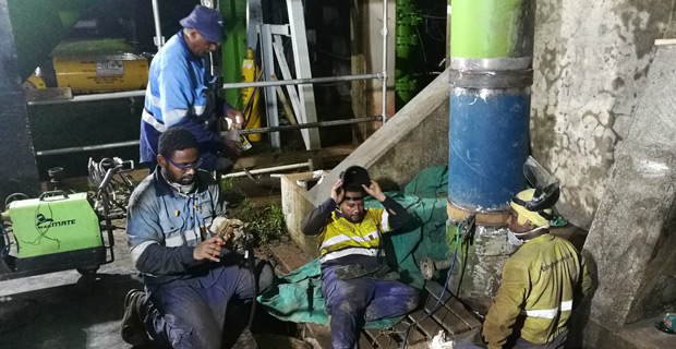 3 major pipe bursts at the Nagado Treatment Plant leaves thousands of residents in Nadi without water