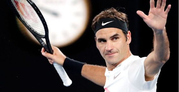 Federer remains on track for a 20th grand slam title
