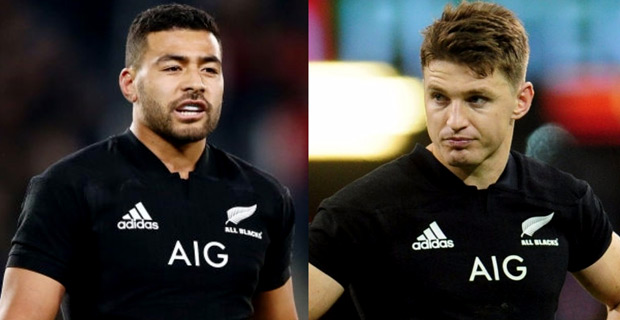 Richie Mo'unga and Beauden Barrett named in starting 15 for crunch match against Springboks