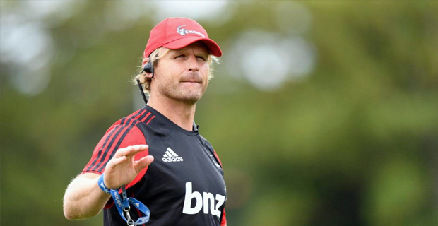 Robertson stays committed to Crusaders and New Zealand Rugby