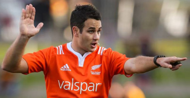 Referee for the Fiji vs Wallabies game says no one can question his eyesight