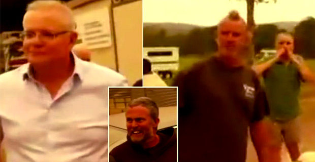 Australia PM Scott Morrison heckled by bushfire victims 