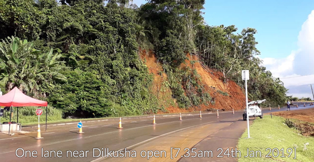 FRA to conduct another assessment at Dilkusha Hill to determine permanent solution 