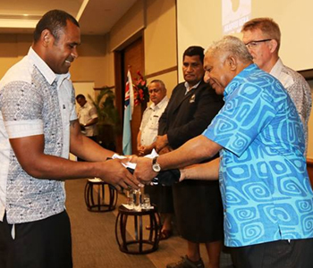 PM calls on Flying Fijians to win against Scotland