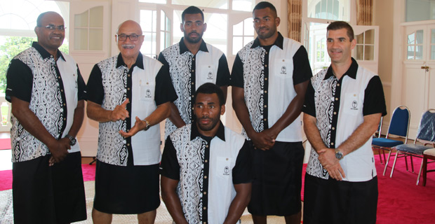 Kavekini Tabu joins brothers Sevuloni Mocenacagi and Isoa Tabu to represent Fiji